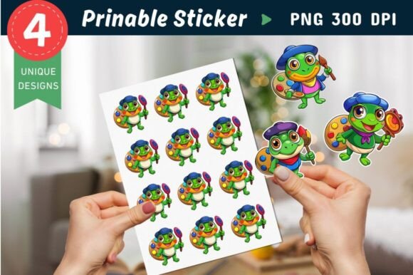 Cute Frog Sticker, Frog Sticker, Frog: A Designer's Review