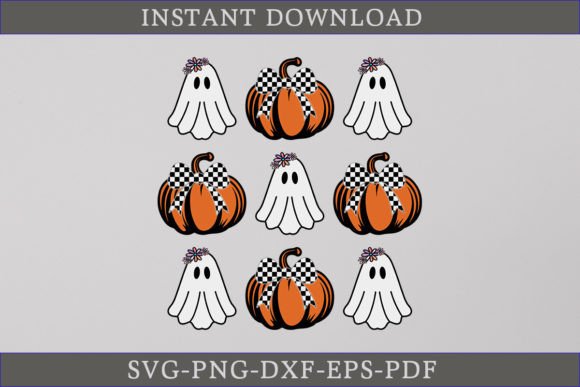 Cute Ghost Pumpkin SVG Coquette Bow SVG Review