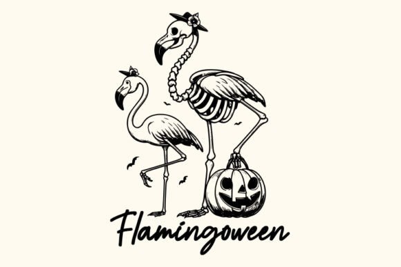 Flamingoween Halloween SVG Design Review