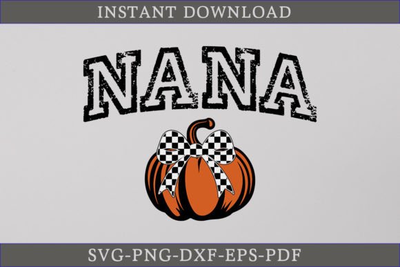 Nana Pumpkin SVG Coquette Bow SVG File Review