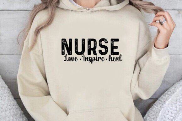 Nurse Love Inspire Heal - Retro SVG Review