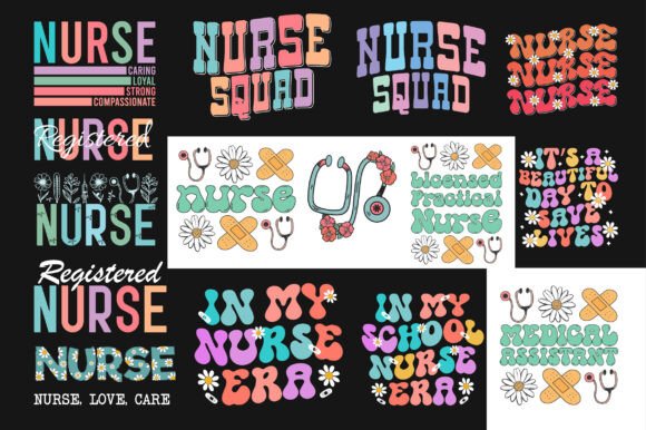 Nurse Retro SVG Sublimation Bundle Review