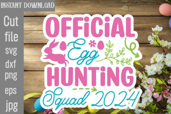 Official Egg Hunting Squad 2024 SVG Cut Review