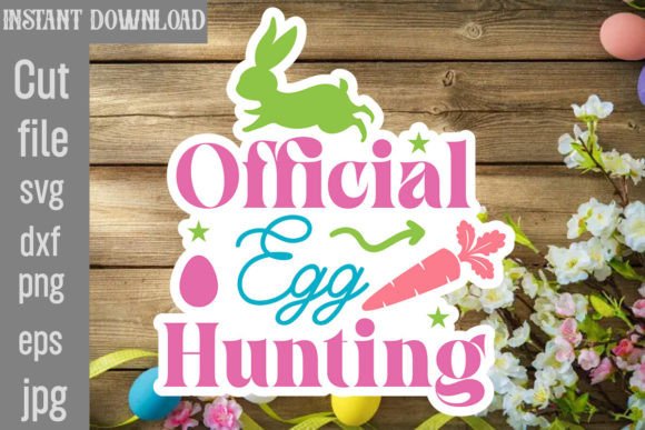 Official Egg Hunting SVG Cut File: A Designer's Review