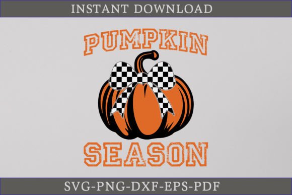 Pumpkin Season SVG Coquette Bow Pumpkin Review
