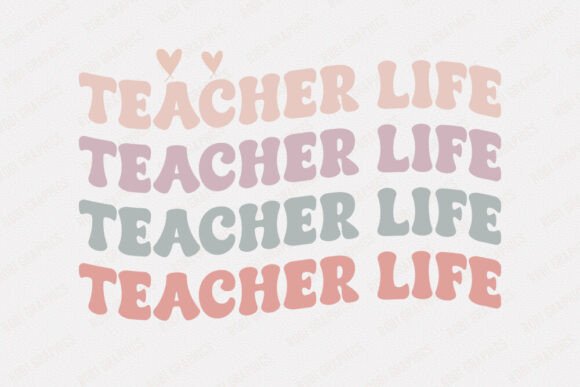 Teacher Life - Retro SVG Review